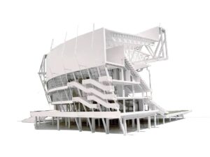 Scaled-down Architectural Display Model Made with 3D Printing and Laser Cutting Technologies