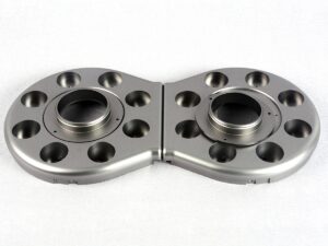 CNC Milled and Polished Stainless Steel Wheel Bearing Pair