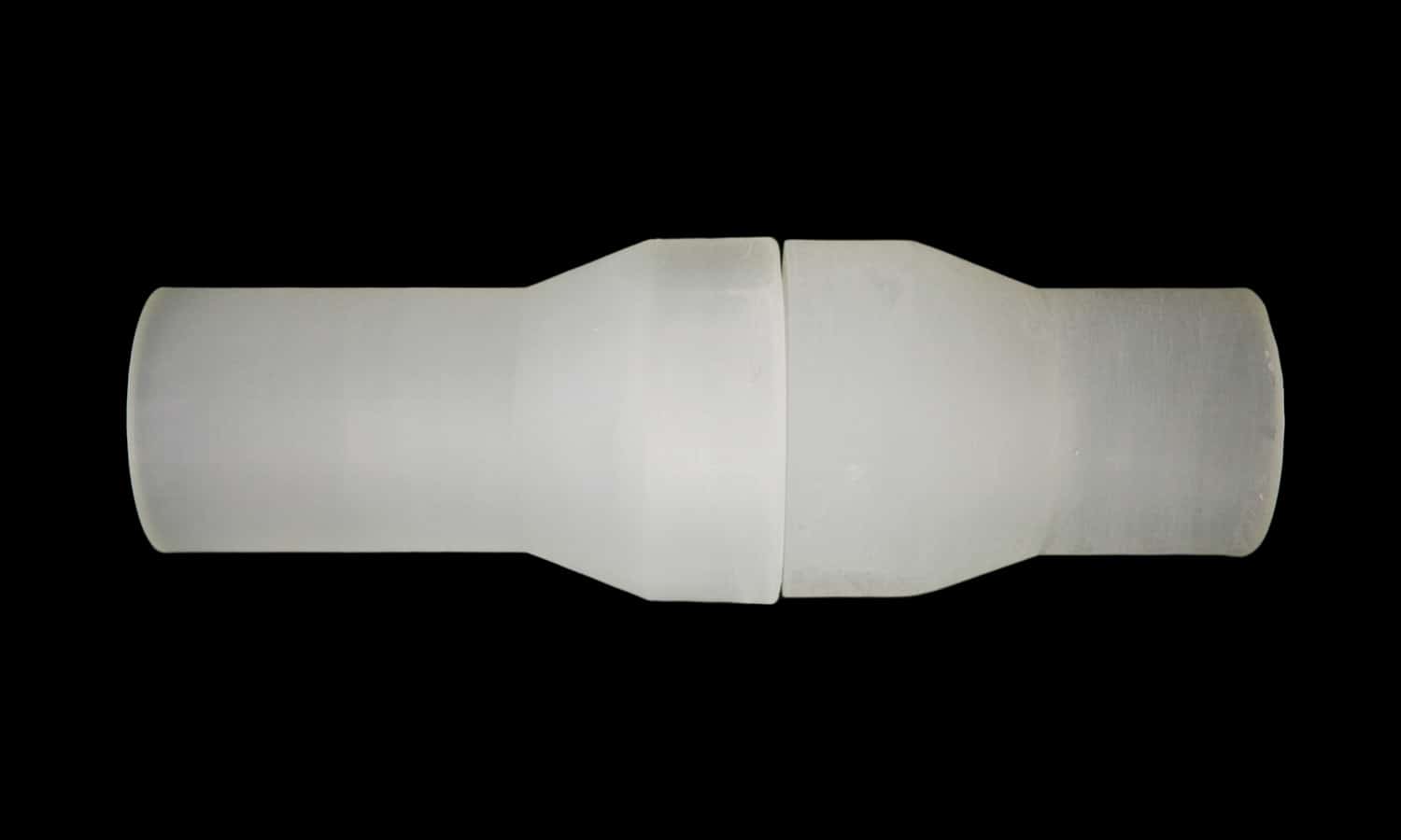 SLA 3D Printed Connectors with Gaskets Durable Resin Prototype