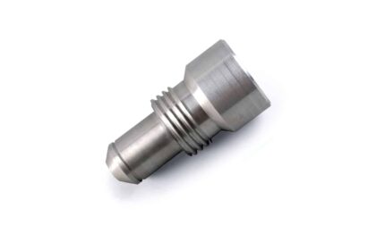 CNC Milled SS316L Tube Insert Degree Male Flare
