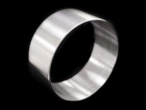 CNC Turned 45 Steel Seamless Ring Heavy Gauge with Default Finishing