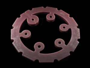 Open Cast Molded Polyurethane Purple Spider for Jaw Couplings