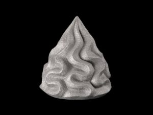 DMLS 3D Printed Titanium Alloy Ice Cream Top