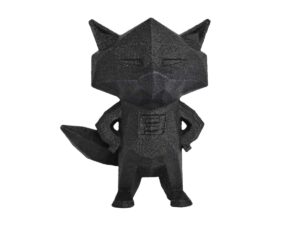 MJF 3D Print PP Mascot Henry Fox Dyed Black