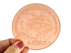 SLA 3D Printed 150℃ High-temp Clear Resin Medals