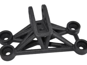 MJF 3D Print PP Engineering Structural Component Dyed Black