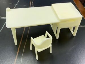 SLA 3D Printed Resin Chinese Furniture Miniature