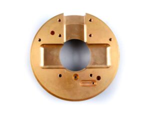 CNC Milled Brass Gas Burner Ring for Stovetop