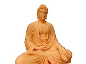 DLP 3D Printed Ultra Detail Resin Sitting Buddha Statue