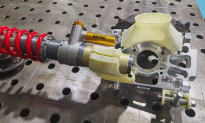 SLA 3D Printed Automotive Steering Joint Component Prototype