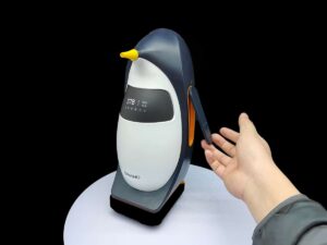 SLA 3D Printed Penguin Humidifier Air Purifier Resin Prototype