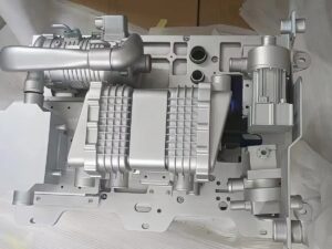 SLA 3D Printed Vehicle Engine Resin Display Model