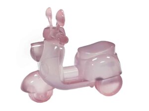 SLA 3D Printed Clear Resin Mini Chubby Motorcycle