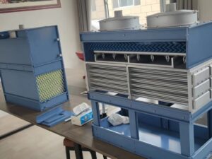 SLA 3D Printed Ventilation Equipment Resin Scaled-down Prototypes