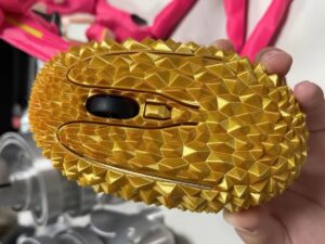 FDM 3D Printed Glossy PLA Creative Durian Mouse