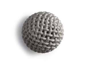 BinderJet 3D Printed SS316L Interwoven Sphere Sculpture