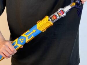 FDM 3D Printed Zelda Master Sword Game Cartridge Holder