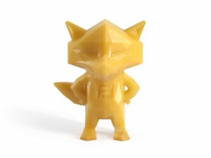 SLA High-temp Resin-220°C Mascot Fox Miniature