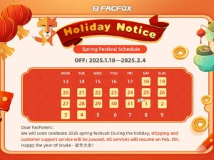 Plan Ahead! View FacFox 2025 all-year Holiday Service Calendar Online!