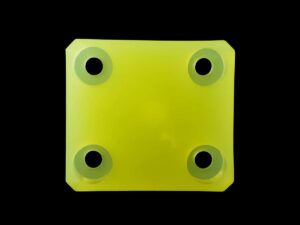 Compression Molding Polyurethane Square Pad with Holes