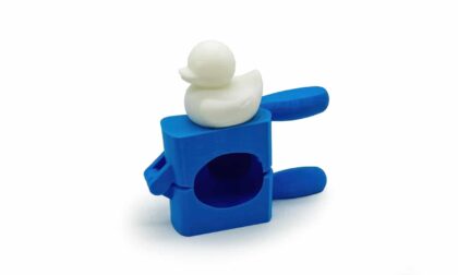 FDM 3D Printed Snowball Maker Rubber Duck Mold Clamp