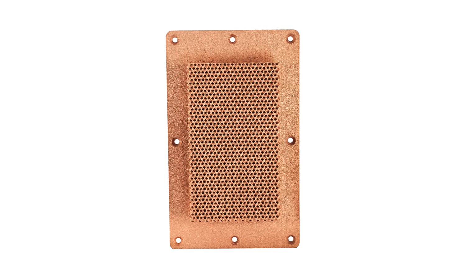 SLM 3D Printed Pure Copper Heat Sink Cellular Structure - FacFox