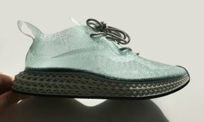 DLP 3D Printed Elastic Rubber Designer Shoe Surface