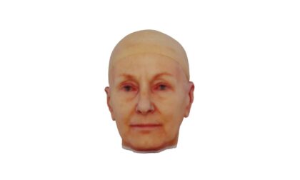Mimaki 3D Printed Full-color Elder Woman Head Miniature