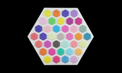Mimaki 3D Printed Resin Full-color Swatches