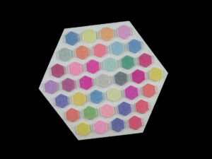 MJF 3D Printed Nylon Full-color Swatches