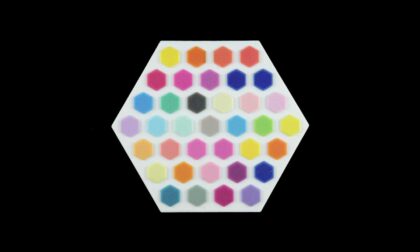 PolyJet 3D Printed Resin Full-color Swatches