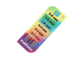 WJP 3D Printed Full-color Wall Thickness Tester