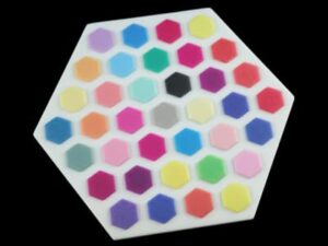 WJP 3D Printed Resin Full-color Swatches