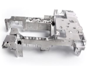 CNC Machined Aluminum Alloy Chassis Complex Geometry