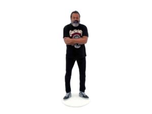 WJP 3D Printed Beard Man Full-color Figurine
