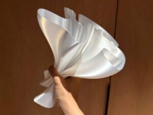 FDM 3D Printed Bouquet Vase with Silk PLA