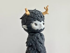 FDM 3D Printed Hirono Birdy Statue Fuzzy Skin