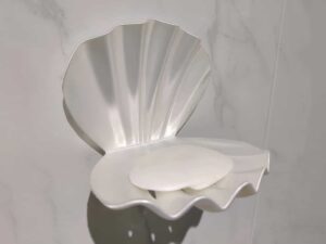 FDM 3D Printed Clam Shell Soap Holder