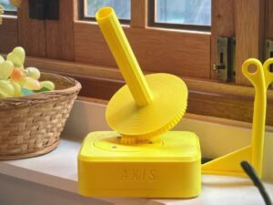 FDM 3D Printed PLA Electric Bobbin Winder