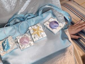 FDM 3D Printed PLA Sea-Inspired Bag Charms
