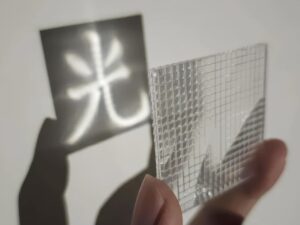 SLA 3D Printed Clear Resin Panel Creative Gadget