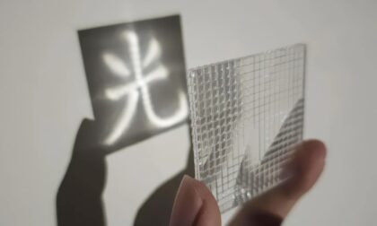 SLA 3D Printed Clear Resin Panel Creative Gadget
