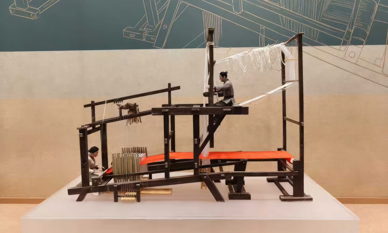 Ancient Weaving Machine Model Recreated with SLA 3D Printing - FacFox