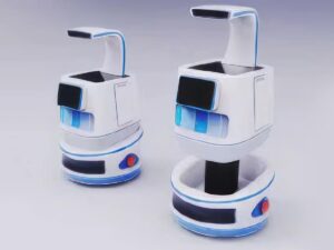 Custom Robot Resin Display Model with SLA 3D Printing
