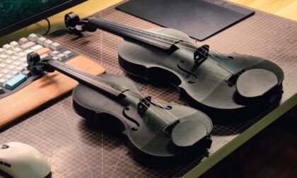 FDM 3D Printed PETG GF Violin Experiment
