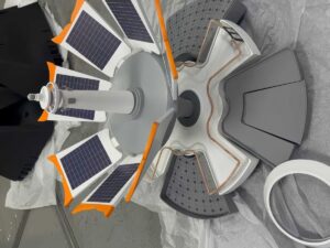 SLA 3D Printed Solar Lighthouse Resin Prototype