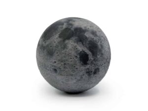 WJP 3D Printed Realistic Moon Miniature