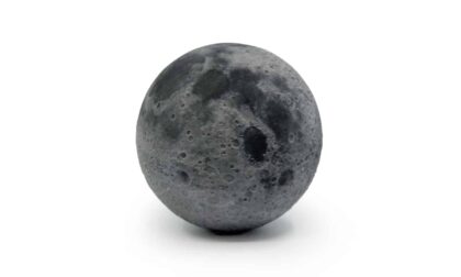 WJP 3D Printed Realistic Moon Miniature