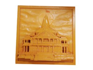 ColorJet 3D Printed Sandstone Temple Relief Board