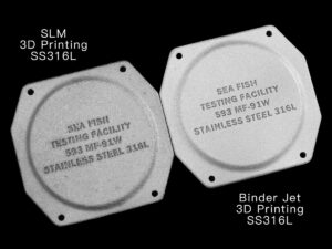 Comparing SLM vs. Binder Jet 3D Printed SS316L Watch Case Prototypes